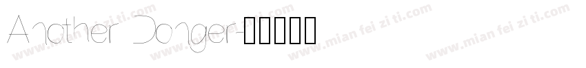 Another Donger字体转换